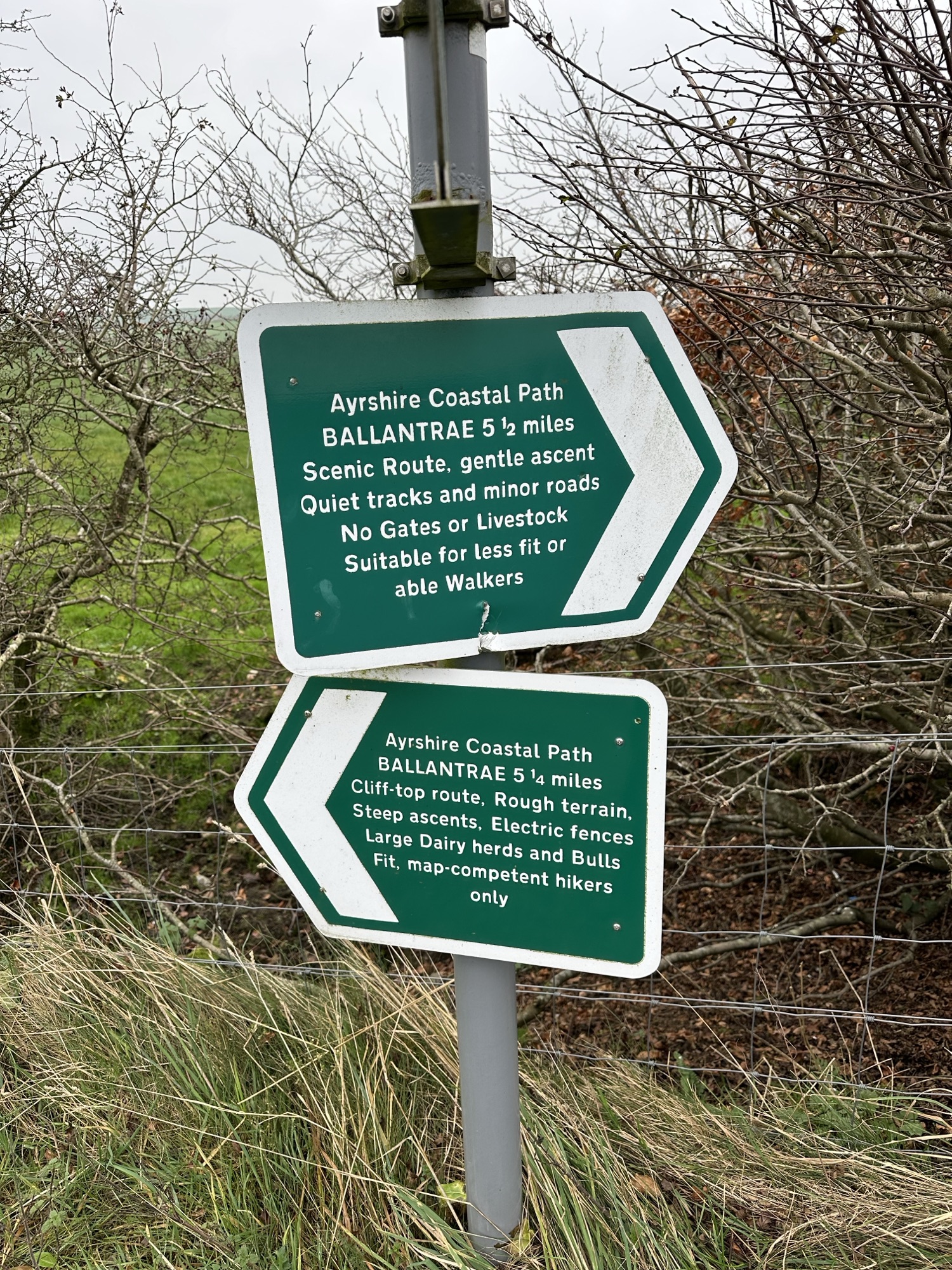 Day 9: Ballantrae to Stranraer