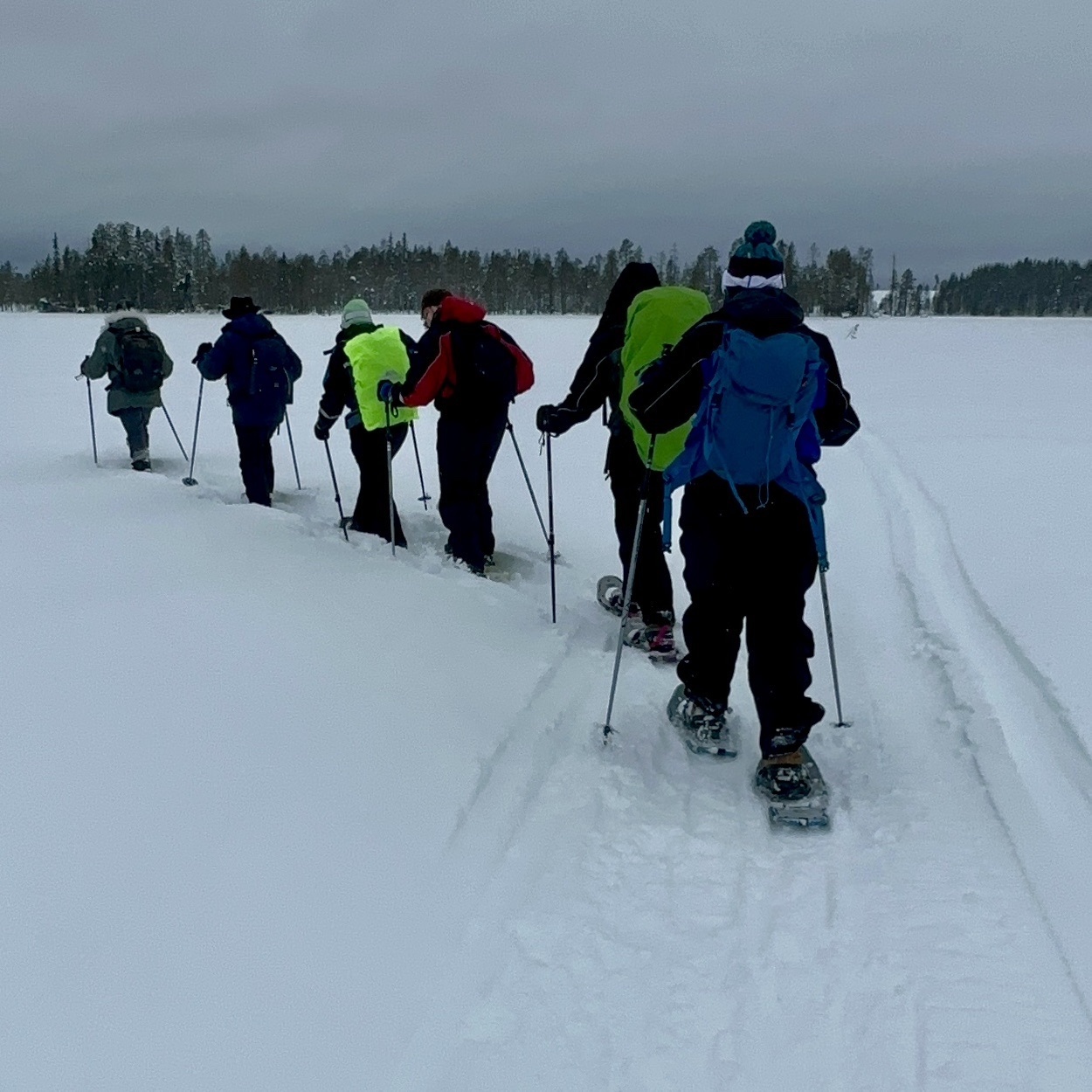 Snowshoes, Stumbles and Saunas